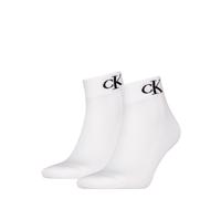 Calvin Klein Herren Kurzsocken Quarter Monogram 2er Pack 39|40|41|42