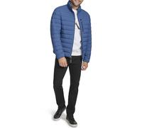Calvin Klein Herren Lightweight Puffer Water-Resistant Down Men’s Jacket Jacke, Verstaubares Denimblau, L