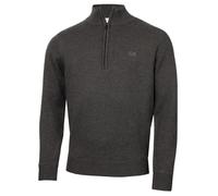 Calvin Klein Herren Lined Chunky Lined 1/2 Zip Pullover - Kohle-Mergel - XL