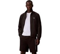 Calvin Klein Herren Lounge Shorts Terry Graphic mit Einschubtaschen, Schwarz (Black), S