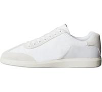 Calvin Klein Herren Low Cupsole Laceup SU HM0HM02069 Low-Top, Weiß (Triple Bright White), Größe 40, Weiß Triple Bright White, 42 2/3 EU