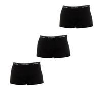 Calvin Klein Herren Low Rise 3Pk Trunks, Black W/DTM Wb, L