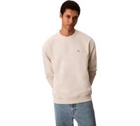 Calvin Klein Herren Ls Eu 350terry Monogram Cn Swtsh Lv04rc296g Sweatshirts, White(Chalk), XXL