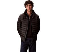 Calvin Klein Herren LS LT WT NYLON CHANNELED PUFFER Jacken, Schwarz (Schwarz), S
