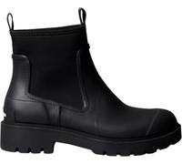 Calvin Klein Herren Mid Boot Stiefel Combat Rain Boot mit Blockabsatz, Schwarz (Triple Black), 40