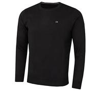 Calvin Klein Herren mit Rundhalsausschnitt Sweater - Schwarz - M