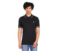 Calvin Klein Herren Poloshirt Kurzarm Kurzarm, Schwarz (Ck Black), XXL
