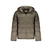 Calvin Klein Herren Pufferjacke Nylon Zip Off mit Kapuze, Braun (Beluga), M