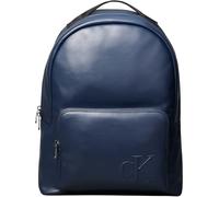 Calvin Klein Herren Rucksack Bold Round Backpack Elegant, Blau (Blue Nights), Einheitsgröße