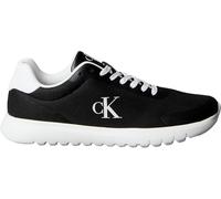 Calvin Klein Herren Runner Sneaker Eva Mesh mit Logo, Schwarz (Ck Black/Bright White), 41