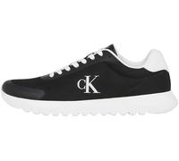 Calvin Klein Herren Runner Sneaker Eva Mesh mit Logo, Schwarz (Ck Black/Bright White), 45