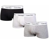 Calvin Klein Herren-Slip aus Baumwolle, Klassische Boxershorts, Knight Ride/Nara Orange/Dreamy, Large, Schwarz/Weiß/Grau, L