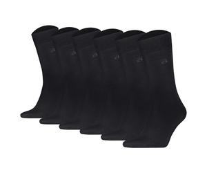 Calvin Klein Herren Socken, 6er Pack - Men Socks 6P, Business-Socken, einfarbig, ECOM 39-42 Schwarz