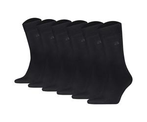 Calvin Klein Herren Socken, 6er Pack - Men Socks 6P, Business-Socken, einfarbig, ECOM Schwarz 39-42