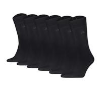 Calvin Klein Herren Socken, 6er Pack - Men Socks 6P, Business-Socken, einfarbig, ECOM Schwarz 43-46
