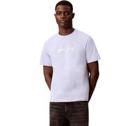 Calvin Klein Herren SS 30S WHSL CK NYC Graphic Tee LV14RE831G Graphic Tees, Violett (Casual Blue), XL, Violett (Casual Blue), XL