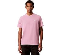 Calvin Klein Herren SS Badge 30S Jersey Classic Tee LV04RC272G Tees, Pink (Orchid Haze), XL, Pink (Orchid Haze), XL