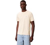 Calvin Klein Jeans T-Shirt mit Label-Badge in Hellgelb, Größe XL