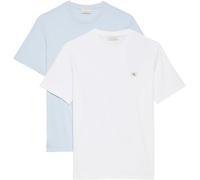 Calvin Klein Jeans T-Shirt mit Label-Patch Modell 'BADGE' in Weiss, Größe S