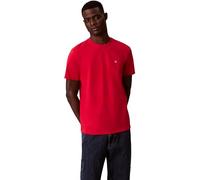 Calvin Klein Herren SS Classic Monogram Tee LV04RD254G Tees, RED (Adrenaline Rush), L, Rot (Adrenaline Rush), L