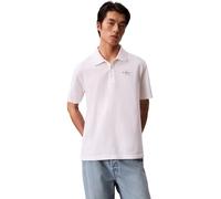 Calvin Klein Herren Ss Easy Monologo Casual Pique Po Lv04rf209g Polos, White (Bright White), XL
