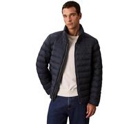 Calvin Klein Herren Steppjacke Nylon Hooded Puffer mit Kapuze, Blau (Ink), M