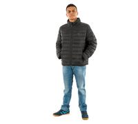 Steppjacke CALVIN KLEIN JEANS "LS NYLN MD WT HDD F", Herren, Gr. XXL, schwarz, Web, Obermaterial: 100% Polyamid, unifarben, casual, regular fit hüftlang, Langarm, Jacken, mit Kapuze im Kragen (3664800
