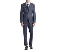 Calvin Klein Herren Suit Pants Business-Anzug Hosen-Set, Blau, 50