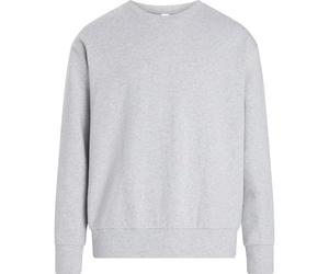 Calvin KLEIN Herren-Sweatshirt 000NM2708E, L/S, Grau (Medium Grey Heather), Größe L, Grau (Medium Grey Heather), L