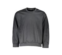 Calvin Klein Herren Sweatshirt Grau Langarm Komfort Stil - Größe: M