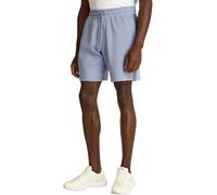 Calvin Klein Herren Sweatshorts Logo Tape Relaxed Fit, Blau (Tempest), XL