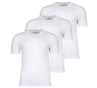 Calvin Klein Herren T-Shirt, 3er Pack - Icon Stretch, Rundhals, Mikrofaser Weiß / 3XL 3XL Weiß