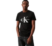 Calvin Klein Herren T-Shirt Kurzarm Core Monologo Slim Fit