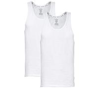 Calvin Klein Herren Tank Tops Slim Fit, Weiß (White), L