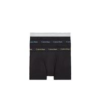 Calvin Klein Herren Trunk 3PK Boxershorts, Ocean Storm/Lime/Signature Blue, M (3er Pack)