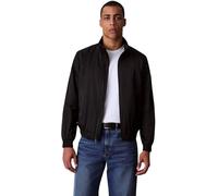 Bomberjacke CALVIN KLEIN JEANS "LS PADDED HARRINGTON JACKET", Herren, Gr. S, schwarz, Web, Obermaterial: 100% Polyester, unifarben, casual, regular fit normal, Rundhals, Langarm eingesetzt elastischer