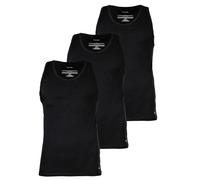 Calvin Klein Herren Unterhemden, 3er Pack - Icon Stretch, Tank Top, Baumwoll-Mix Schwarz / 2XL XXL Schwarz