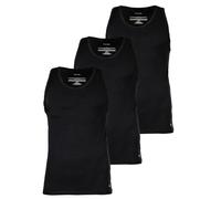 Calvin Klein Herren Unterhemden, 3er Pack - Icon Stretch, Tank Top, Baumwoll-Mix Schwarz XL