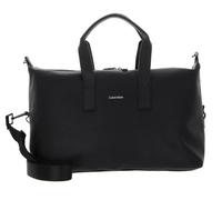 Calvin Klein Herren Weekender Reisetasche Ck Must Pique Handgepäck, Schwarz (Ck Black), Einheitsgröße