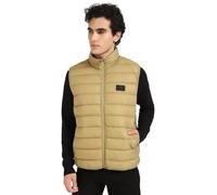 Calvin Klein Herren Weste Down Vest Steppweste, Grün (Gothic Olive), XL