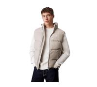 Calvin Klein Herren Weste Essentials Down Vest Steppweste, Flint Gray (Grau), M