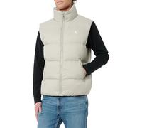 Calvin Klein Herren Weste Essentials Down Vest Steppweste, Flint Gray (Grau), S