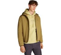 Calvin Klein Herren Windbreaker Jacke Hi-Neck mit Kapuze, Grün (Gothic Olive), XS