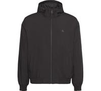 Calvin Klein Herren Windbreaker Jacke Hooded Ripstop Harrington mit Kapuze, Schwarz (Black), 2XL