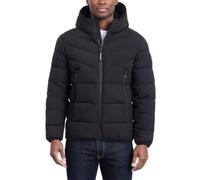 Calvin Klein Herren Wintermantel - Puffer-stretchjacke mit Sherpa-kapuze Jacke