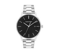 Calvin Klein Analog Quarzuhr für Herren Kollektion Linked Bracelet for HIM mit Silbernes Edelstahlarmband - 25200053