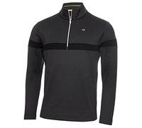 Calvin Klein Herrenwaage Performance 1/2 Zip Sweater - Dunkelgrauer Mergel - XL