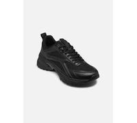 Sneaker CALVIN KLEIN "HIKE RUNNER LACEUP STRIP M-LT", Herren, Gr. 43, schwarz, Lederimitat, Textil, unifarben, Schuhe Sneaker, Ugly-Schnürer, Halbschuh, Freizeitsneaker mit Profilsohle (82134517-43) s