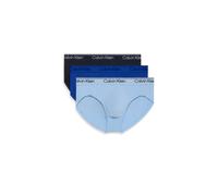 Calvin Klein Hip Brief 3-pack Shoreline/royalty/blue Bell Größe: M | Unterhosen Outlet | Herren | Blau