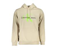 Calvin Klein Hoodie Bio-Baumwolle Fleece Komfort - Größe: XL